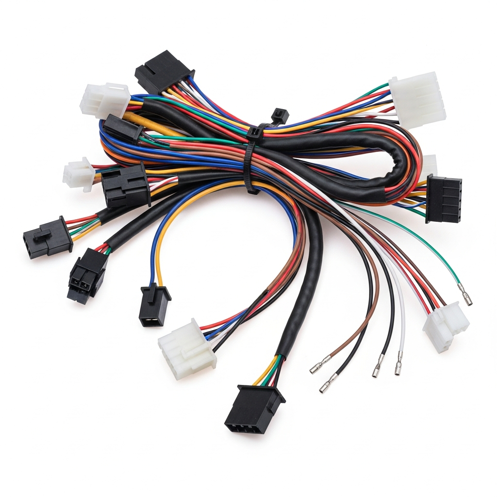 Heavy-Duty Multi-Core Copper Wire Harness